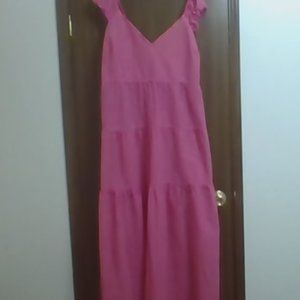 Old Navy Pink Dress L Tall